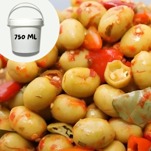 OLIVE VERTE PIQUANTE pot 750ML